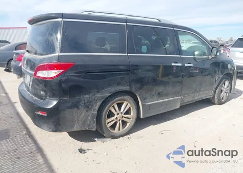 2012 Nissan Quest Sl из США, поврежденный, VIN JN8AE2KP9C9037144